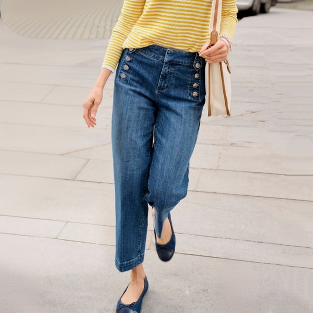 Talbots Women's Sailor Jean – Maia Wash